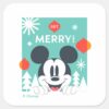 Mickey_Mouse___Get_Merry!_Square_Sticker_1 Mickey Mouse Get Merry Square Sticker