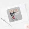 Mickey_Mouse___Handsom_Like_Dad_Square_Sticker_3 Mickey Mouse Handsom Like Dad Square Sticker