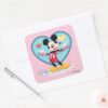 Mickey_Mouse___Happy_Valentines_Day_Cutout_Square_Sticker_3 Mickey Mouse Happy Valentines Day Cutout Square Sticker