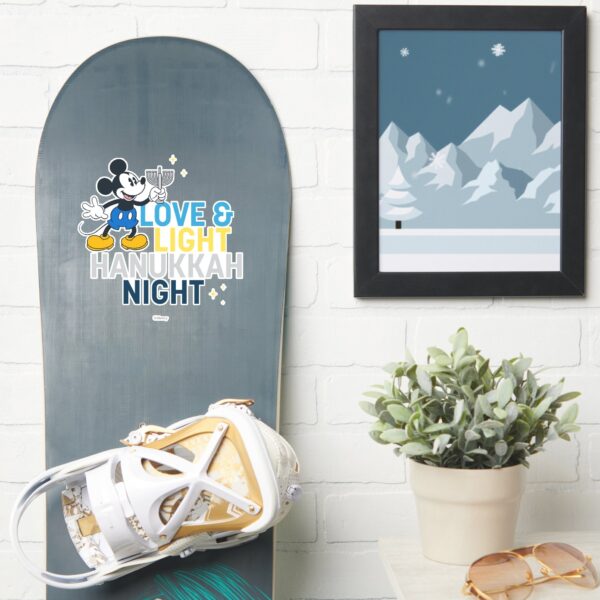 Mickey_Mouse___Love_&_Light_Hanukkah_Night_Sticker_7 Mickey Mouse Love Light Hanukkah Night Sticker