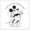 Mickey_Mouse___Mickey_Mouse_Who_Loves_Cooking_Square_Sticker_1 Mickey Mouse Mickey Mouse Who Loves Cooking Square Sticker