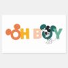 Mickey_Mouse___Oh_Boy_Rectangular_Sticker_1 Mickey Mouse Oh Boy Rectangular Sticker