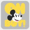 Mickey_Mouse___Oh_Boy!_Square_Sticker_1 Mickey Mouse Oh Boy Square Sticker