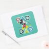 Mickey_Mouse___Rad_Like_Dad_Square_Sticker_3 Mickey Mouse Rad Like Dad Square Sticker