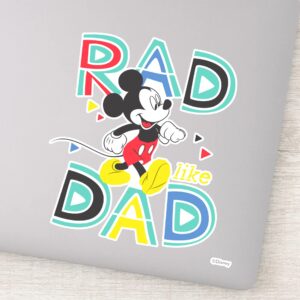Mickey_Mouse___Rad_Like_Dad_Sticker_1 Mickey Mouse Rad Like Dad Sticker