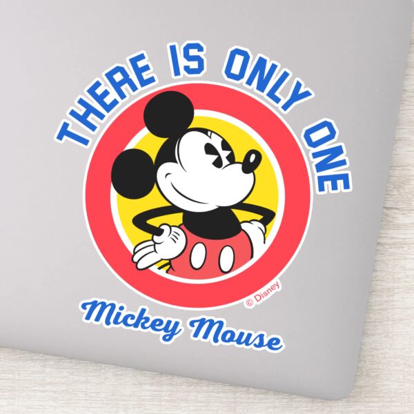Mickey Mouse There Is Only One Sticker