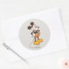 Mickey Mouse Vintage Mickey Classic Round Sticker