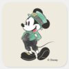 Mickey_Mouse___Watercolor_St._Patrick's_Day_Square_Sticker_1 Mickey Mouse Watercolor St. Patricks Day Square Sticker