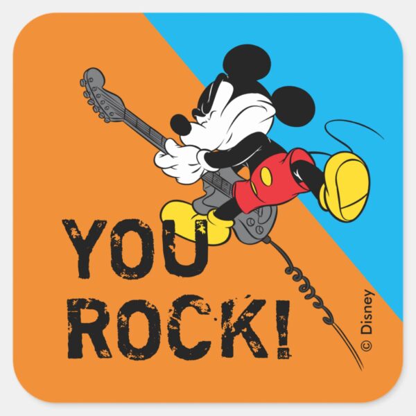 Mickey_Mouse___You_Rock,_Dad!_Square_Sticker_1 Mickey Mouse You Rock Dad Square Sticker