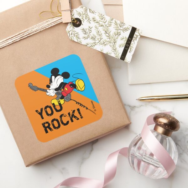 Mickey_Mouse___You_Rock,_Dad!_Square_Sticker_5 Mickey Mouse You Rock Dad Square Sticker