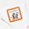 Mickey_&_Friends_Halloween_Baby_Shower_Square_Sticker_3 Mickey Friends Halloween Baby Shower Square Sticker