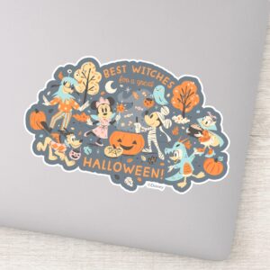 Mickey_&_Friends_Halloween_Best_Witches_Sticker_1 Mickey Friends Halloween Best Witches Sticker