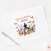 Mickey_&_Friends_Halloween_Birthday_Square_Sticker_3 Mickey Friends Halloween Birthday Square Sticker