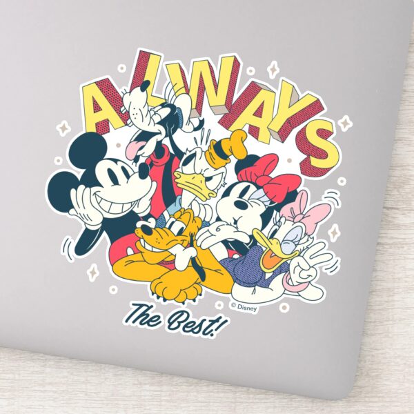 Mickey_&_Friends___Always_The_Best_Sticker_1 Mickey Friends Always The Best Sticker