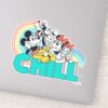 Mickey Friends Chill Sticker