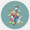 Mickey_&_Friends___Classic_Group_Classic_Round_Sticker_1 Mickey Friends Classic Group Classic Round Sticker