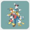 Mickey_&_Friends___Classic_Group_Square_Sticker_1 Mickey Friends Classic Group Square Sticker