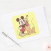 Mickey_&_Friends___Classic_Mickey_&_Pluto_Square_Sticker_3 Mickey Friends Classic Mickey Pluto Square Sticker