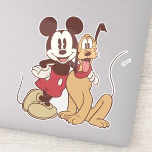 Mickey_&_Friends___Classic_Mickey_&_Pluto_Sticker_1 Mickey Friends Classic Mickey Pluto Sticker