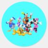 Mickey_&_Friends___Clubhouse_Classic_Round_Sticker_1 Mickey Friends Clubhouse Classic Round Sticker