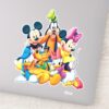 Mickey Friends Fab Five Sticker
