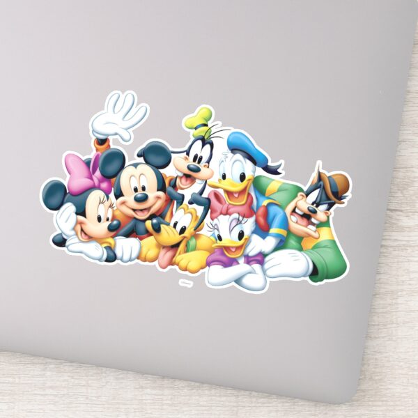 Mickey_&_Friends___Kneeling_Sticker_1 Mickey Friends Kneeling Sticker