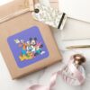 Mickey_&_Friends___Leaning_Square_Sticker_5 Mickey Friends Leaning Square Sticker