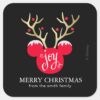 Mickey_&_Friends___Mickey_Christmas_Joy_-_Custom_Square_Sticker_1 Mickey Friends Mickey Christmas Joy Custom Square Sticker