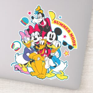 Mickey_&_Friends___Summer_Mode_Fun_Sticker_1 Mickey Friends Summer Mode Fun Sticker