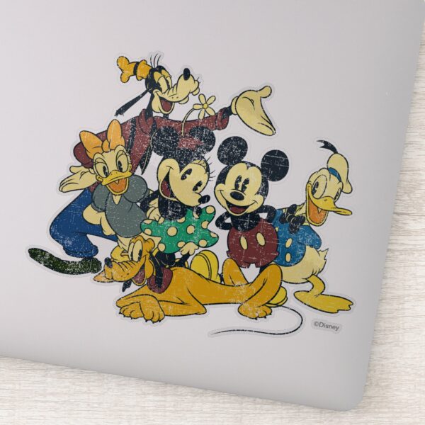 Mickey_&_Friends___Vintage_Hug_Sticker_1 Mickey Friends Vintage Hug Sticker