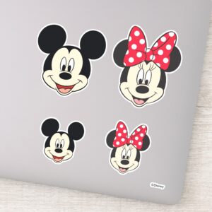 Mickey_&_Minnie_Family_of_4_Sticker_1 Mickey Minnie Family Of 4 Sticker