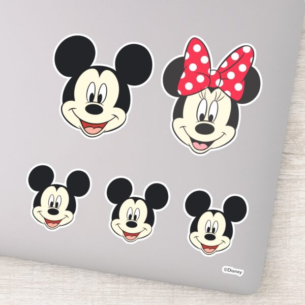 Mickey_&_Minnie_Family_of_5_Sticker_1 Mickey Minnie Family Of 5 Sticker