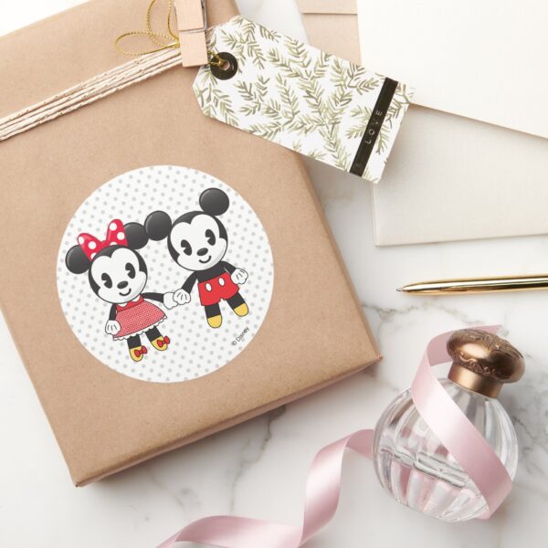 Mickey_&_Minnie_Holding_Hands_Emoji_Classic_Round_Sticker_5 Mickey Minnie Holding Hands Emoji Classic Round Sticker