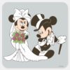 Mickey_&_Minnie_Wedding___Getting_Married_Square_Sticker_2 Mickey Minnie Wedding Getting Married Square Sticker