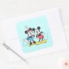 Mickey_&_Minnie___Classic_Pair_Square_Sticker_3 Mickey Minnie Classic Pair Square Sticker