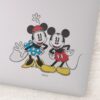Mickey Minnie Classic Pair Sticker