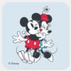 Mickey_&_Minnie___Forever_Love_Square_Sticker_1 Mickey Minnie Forever Love Square Sticker