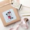 Mickey_&_Minnie___Forever_Love_Square_Sticker_5 Mickey Minnie Forever Love Square Sticker