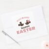 Mickey_&_Minnie___Happy_Easter_Square_Sticker_3 Mickey Minnie Happy Easter Square Sticker
