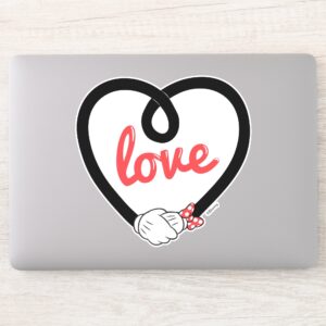 Mickey_&_Minnie___Heart_Love_Sticker_8 Mickey Minnie Heart Love Sticker