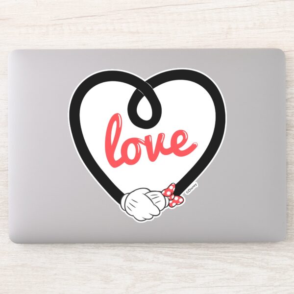 Mickey_&_Minnie___Heart_Love_Sticker_8 Mickey Minnie Heart Love Sticker