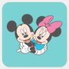 Mickey_&_Minnie___Hugging_Square_Sticker_1 Mickey Minnie Hugging Square Sticker