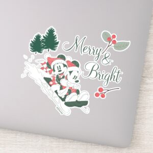 Mickey_&_Minnie___Merry_&_Bright_Sticker_1 Mickey Minnie Merry Bright Sticker
