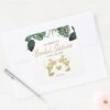 Mickey_&_Minnie___Tropical_Faux_Gold_Bridal_Shower_Square_Sticker_4 Mickey Minnie Tropical Faux Gold Bridal Shower Square Sticker