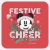 Mickey___Festive_Cheer_Square_Sticker_1 Mickey Festive Cheer Square Sticker