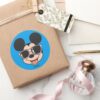 Mickey___Mickey_Smiling_Sunglasses_Classic_Round_Sticker_5 Mickey Mickey Smiling Sunglasses Classic Round Sticker