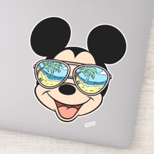 Mickey Mickey Tropical Sunglasses 3 Sticker