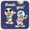 Mickey_and_Friends_Space_Birthday_Thank_You_Square_Sticker_2 Mickey And Friends Space Birthday Thank You Square Sticker