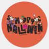Mickey_and_Minnie_-_Happy_Halloween_Classic_Round_Sticker_1 Mickey And Minnie Happy Halloween Classic Round Sticker