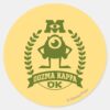 Mike_-_OOZMA_KAPPA_Classic_Round_Sticker_1 Mike OOZMA KAPPA Classic Round Sticker